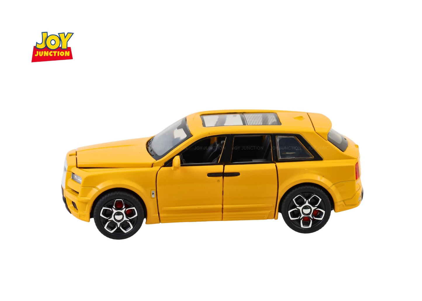 Rols Royce Cullinan Black Badge 1:32 Scale Diecast Car – Metal Toy SUV with Lights, Sound & Pull-Back Action