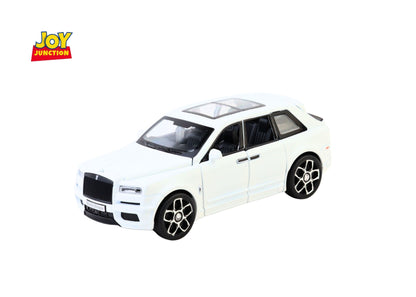 Rols Royce Cullinan Black Badge 1:32 Scale Diecast Car – Metal Toy SUV with Lights, Sound & Pull-Back Action