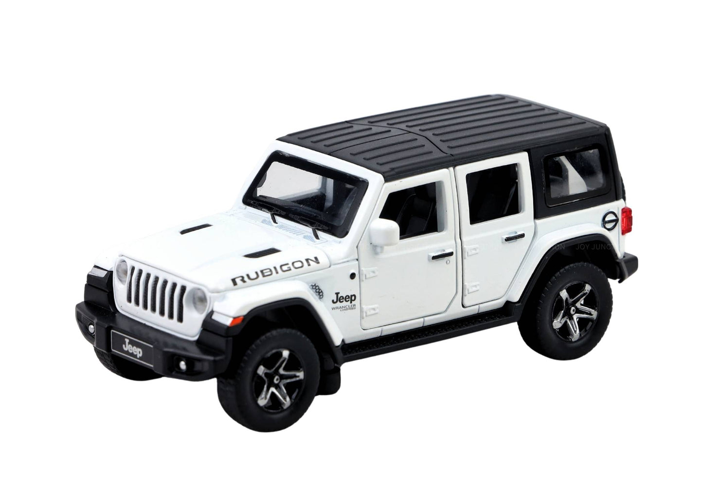 Jeep Rubigon Diecast Car 1:32 Scale – Metal Model with Lights, Sound & Pull-Back Action