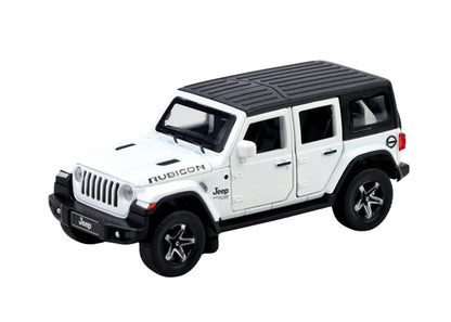 Jeep Rubigon Diecast Car 1:32 Scale – Metal Model with Lights, Sound & Pull-Back Action