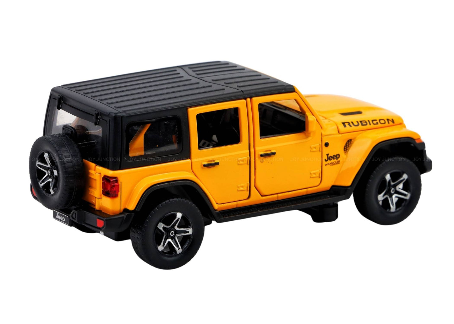 Jeep Rubigon Diecast Car 1:32 Scale – Metal Model with Lights, Sound & Pull-Back Action