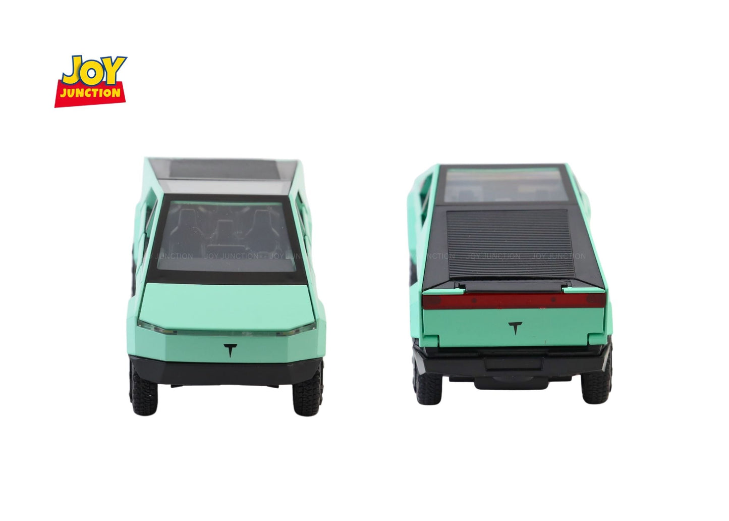 Teslaa Cyber Truck Pickup 1:24 Scale Diecast Car – Alloy Metal Toy with Pull-Back Action, Lights, Music & Openable Doors