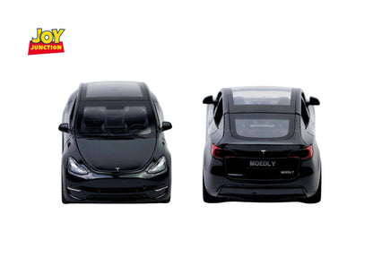 Teslaa Model Y 1:32 Scale Diecast Car – Metal SUV Toy with Lights, Sounds & Pull-Back Action
