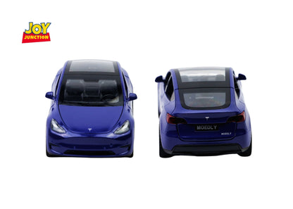 Teslaa Model Y 1:32 Scale Diecast Car – Metal SUV Toy with Lights, Sounds & Pull-Back Action