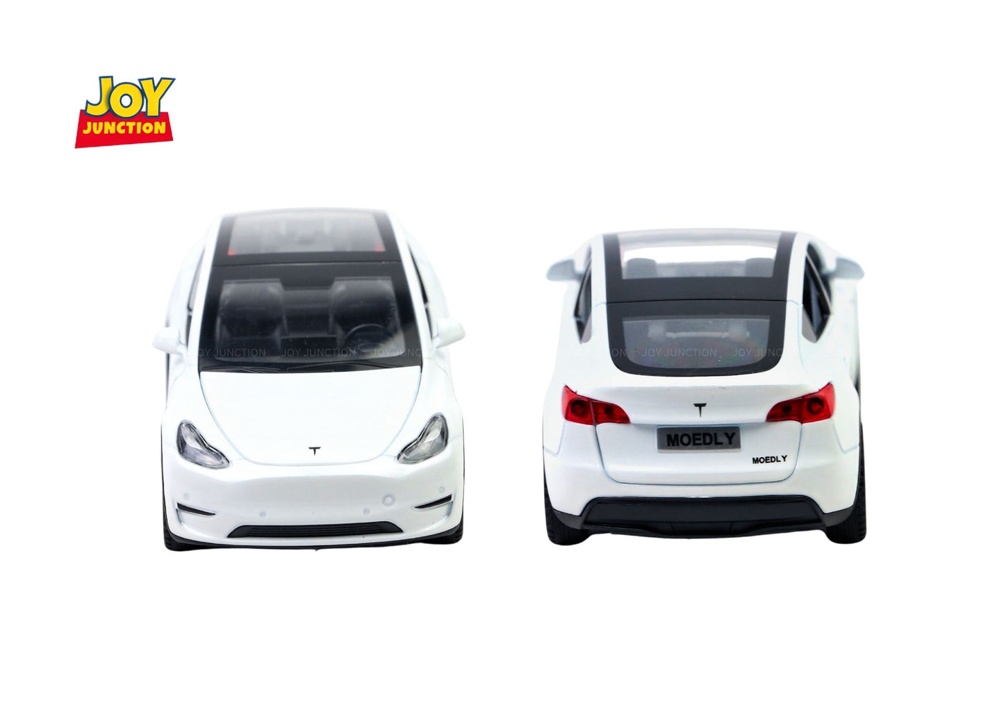 Teslaa Model Y 1:32 Scale Diecast Car – Metal SUV Toy with Lights, Sounds & Pull-Back Action