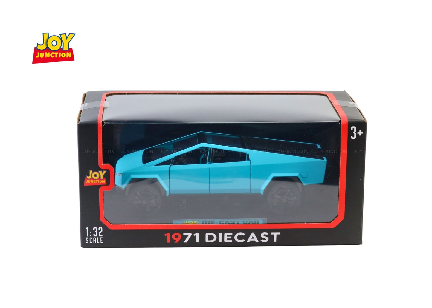 Teslaa Cyber Truck Pickup 1:24 Scale Diecast Car – Alloy Metal Toy with Pull-Back Action, Lights, Music & Openable Doors