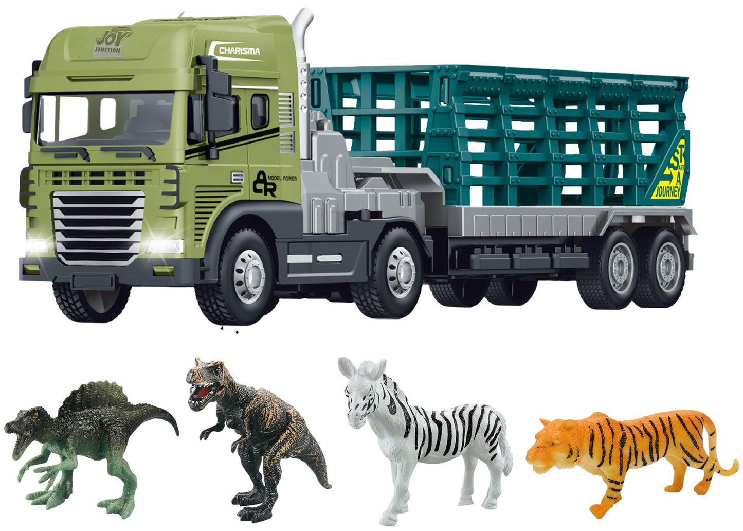 1:24 Scale Rescue Trailer with Zebra