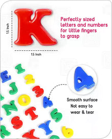 123 Magnetic Numbers & Math Signs – Colorful Magnets for Kids Learning & Calculations