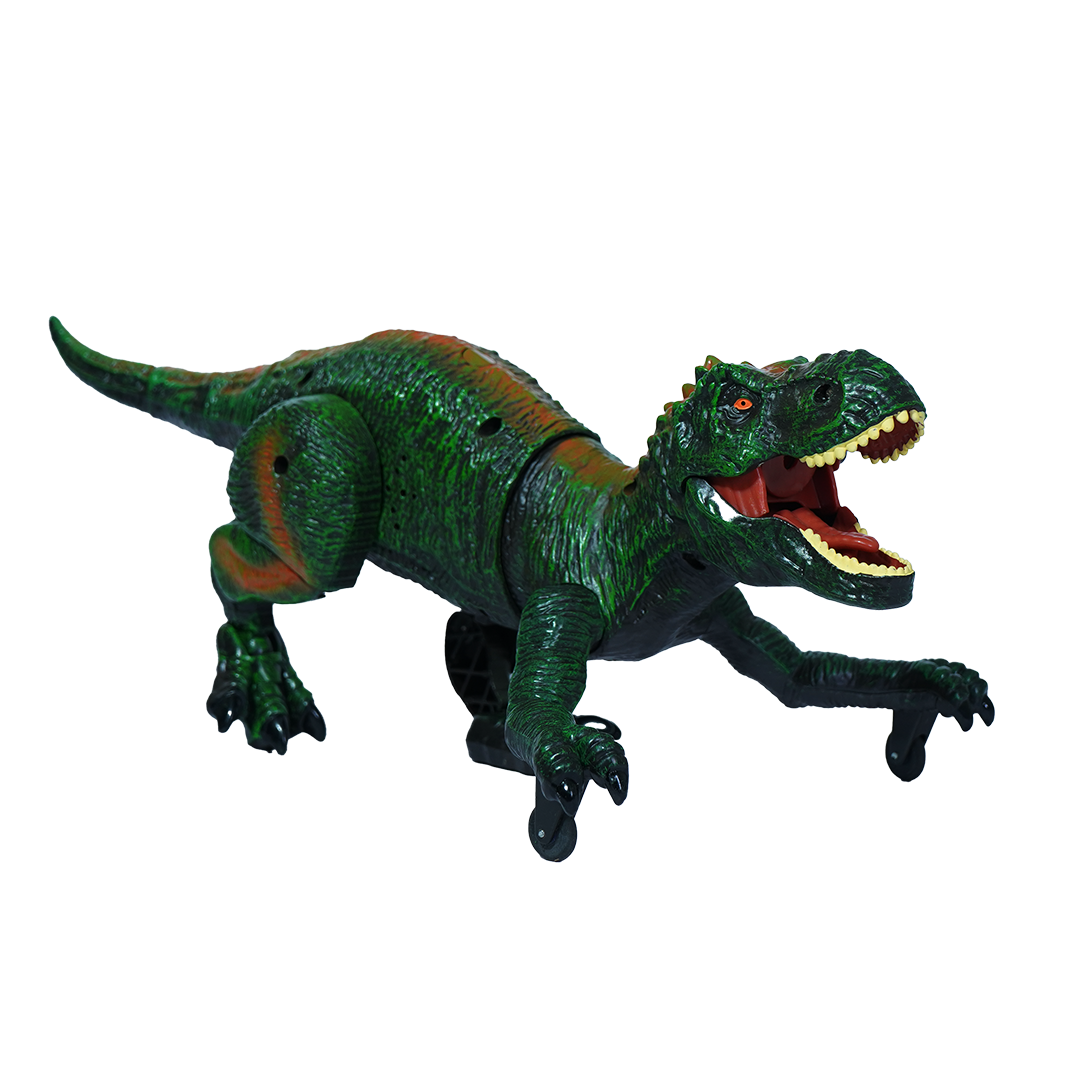 2.4G Remote Control Dinosour T-Rex Toy with Light, Sound & Smoke Effect (Rechargeable Battery)