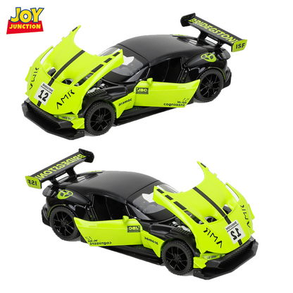 Aston Martin Limited Edition 1:32 Scale Metal Pull Back Toy car with Openable Doors, Light & Engine Sound