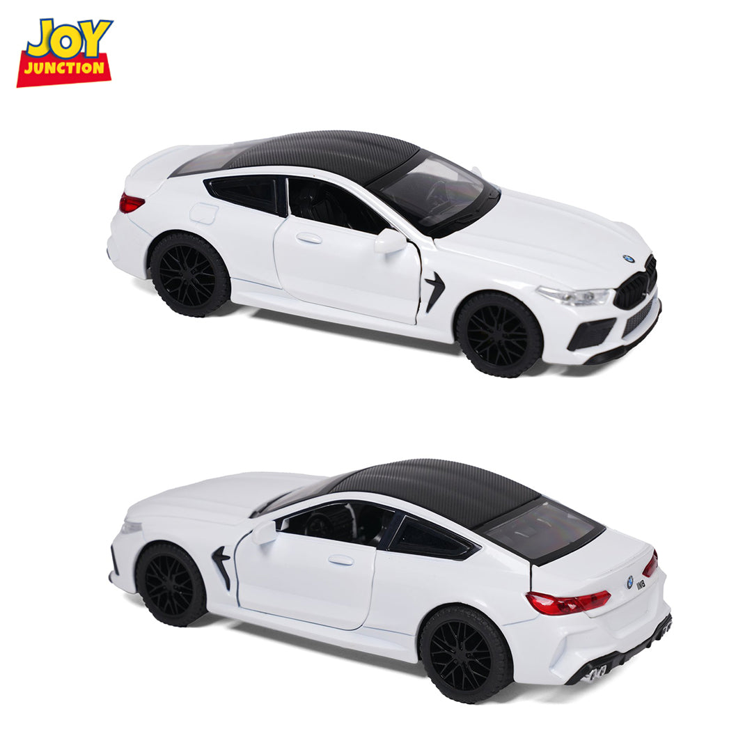 BWM M8 Diecast Car 1:32 Scale – Metal Model with Lights, Sound & Pull-Back Action - Image 12