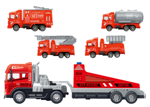 Scale Fire Truck with Mini Fire Truck - Image 4