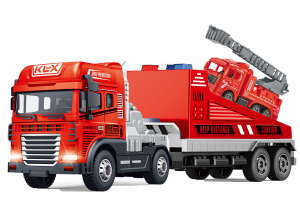 Scale Fire Truck with Mini Fire Truck - Image 2