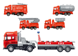 1:24 Scale Fire Truck with Mini Fire Truck - Image 3