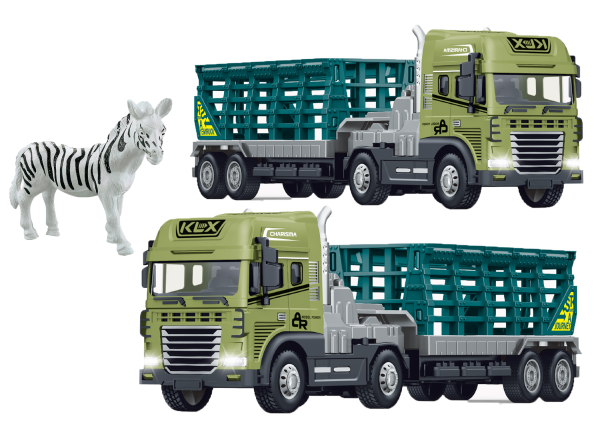 1:24 Scale Rescue Trailer with Zebra