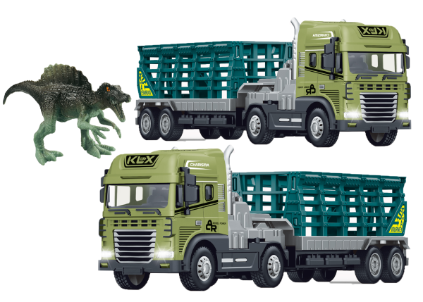 1:24 Scale Rescue Trailer with Spinosaurus Dino