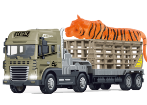 1:24 Scale Rescue Trailer with Tiger - Image 2