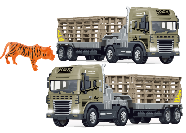 1:24 Scale Rescue Trailer with Tiger