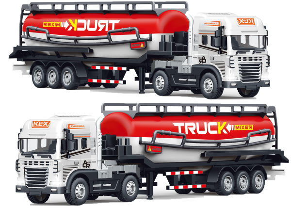 1:24 Scale Transporter Series Cement Truck