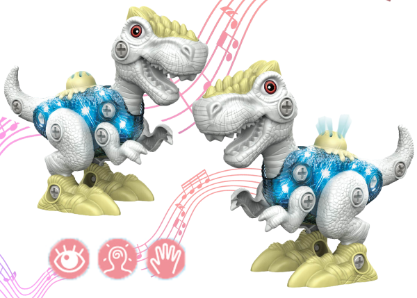 Take Apart DIY Dinosaur