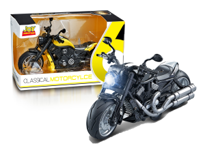 1:12 Scale Classic Motorbike - Image 7