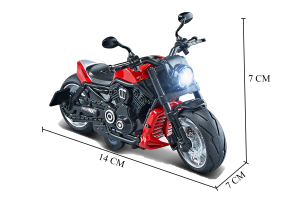 1:12 Scale Classic Motorbike - Image 3