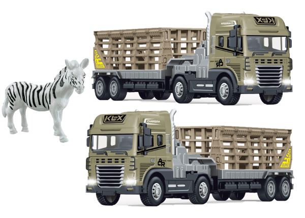 1:24 Scale Rescue Trailer with Zebra