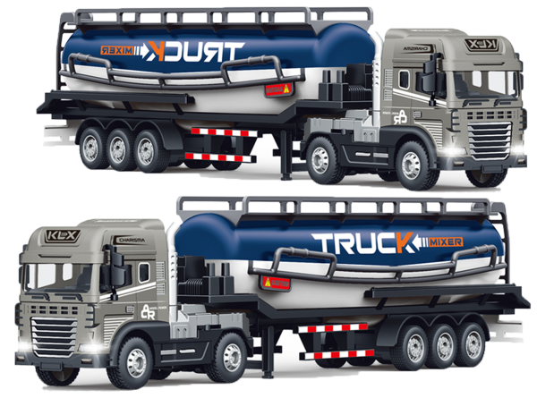 1:24 Scale Transporter Series Cement Truck